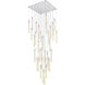 Weston 36 Light 42 inch Chrome Pendant Ceiling Light