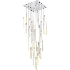 Weston 36 Light 42 inch Chrome Pendant Ceiling Light