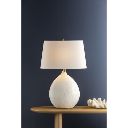 Denali 28.5 inch 75.00 watt White Table Lamp Portable Light