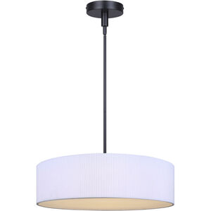 Carmynn LED 22.25 inch Black Chandelier Ceiling Light