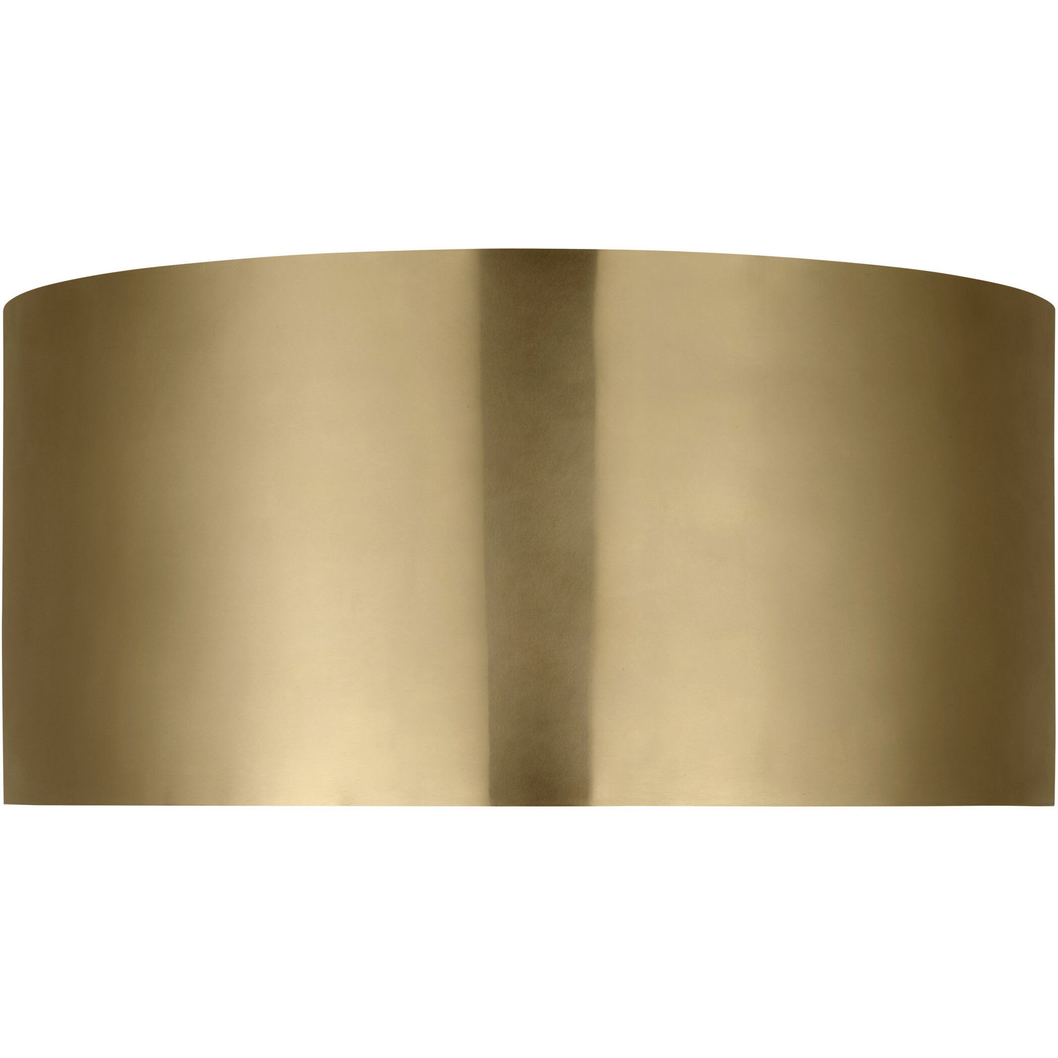 Mick De Giulio Dola LED 9.9 inch Hand-Rubbed Antique Brass Flush Mount Ceiling Light