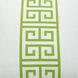 Dann Foley 24 inch White and Lime Green Decorative Pillow