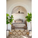 Merrick 60 inch Heritage Brass with Driftwood Blades Fan