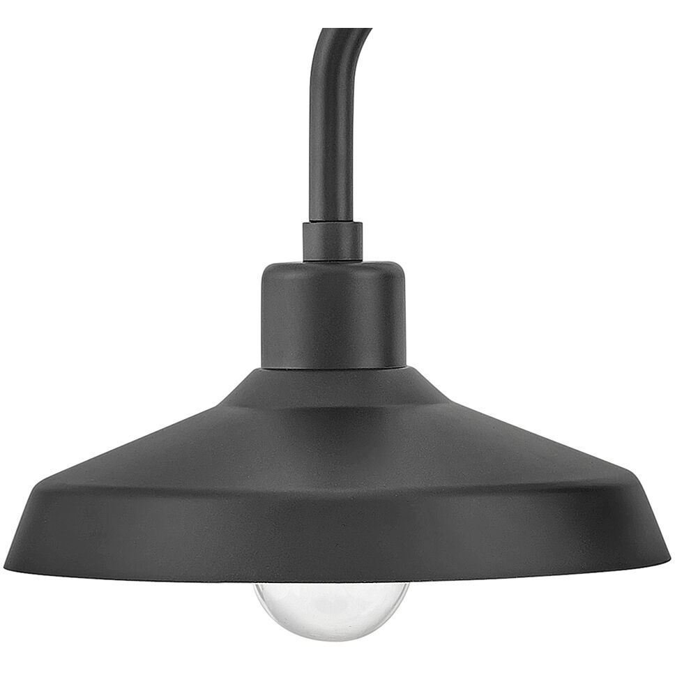 Coastal Elements Forge Outdoor Wall Mount Lantern in Black