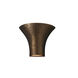 Ambiance LED 12 inch Hammered Brass Wall Sconce Wall Light in 1000 Lm LED, Large