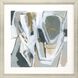 Abstract Collection Green Framed Art