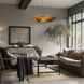 Nestor 3 Light 36 inch Legacy Brass Pendant Ceiling Light
