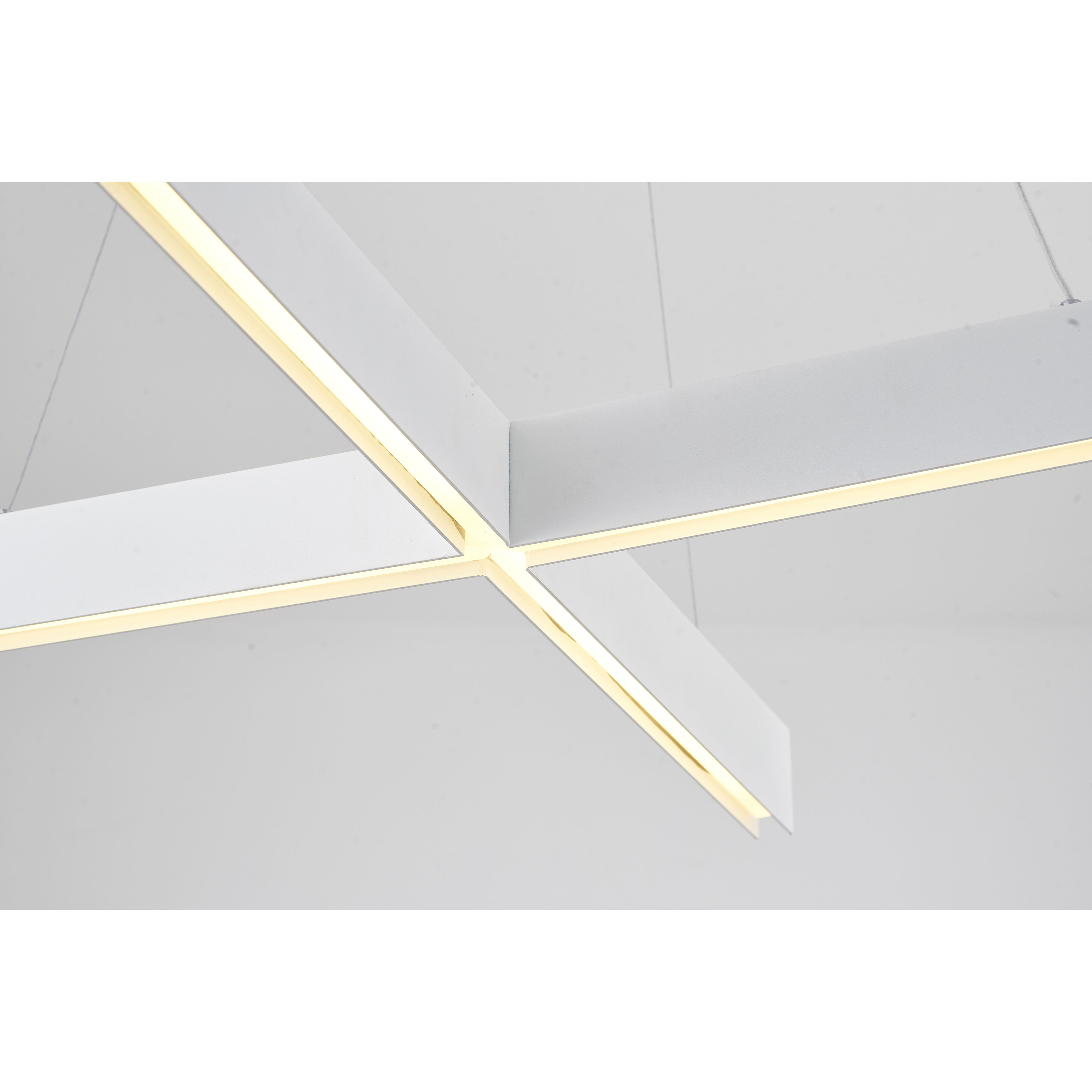 Canada LED 28.3 inch White Chandelier Ceiling Light