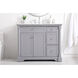 Clarence 42 X 22 X 35 inch Grey Vanity Sink Set