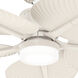 Coveview 52 inch Cream Outdoor Ceiling Fan