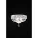 Gallery 3 Light 12 inch Silver Flush Mount Ceiling Light