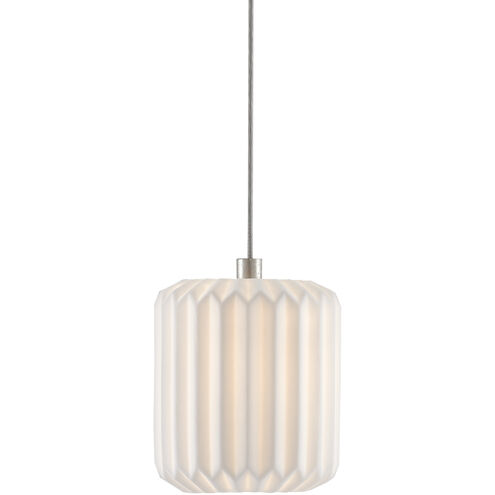 Dove 1 Light 5.5 inch Painted Silver/White Multi-Drop Pendant Ceiling Light
