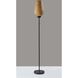 Hugo 68.25 inch 60 watt Black Floor Lamp Portable Light