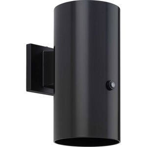 CYL RNDS Outdoor Wall Lantern in Antique Bronze, Progress LED