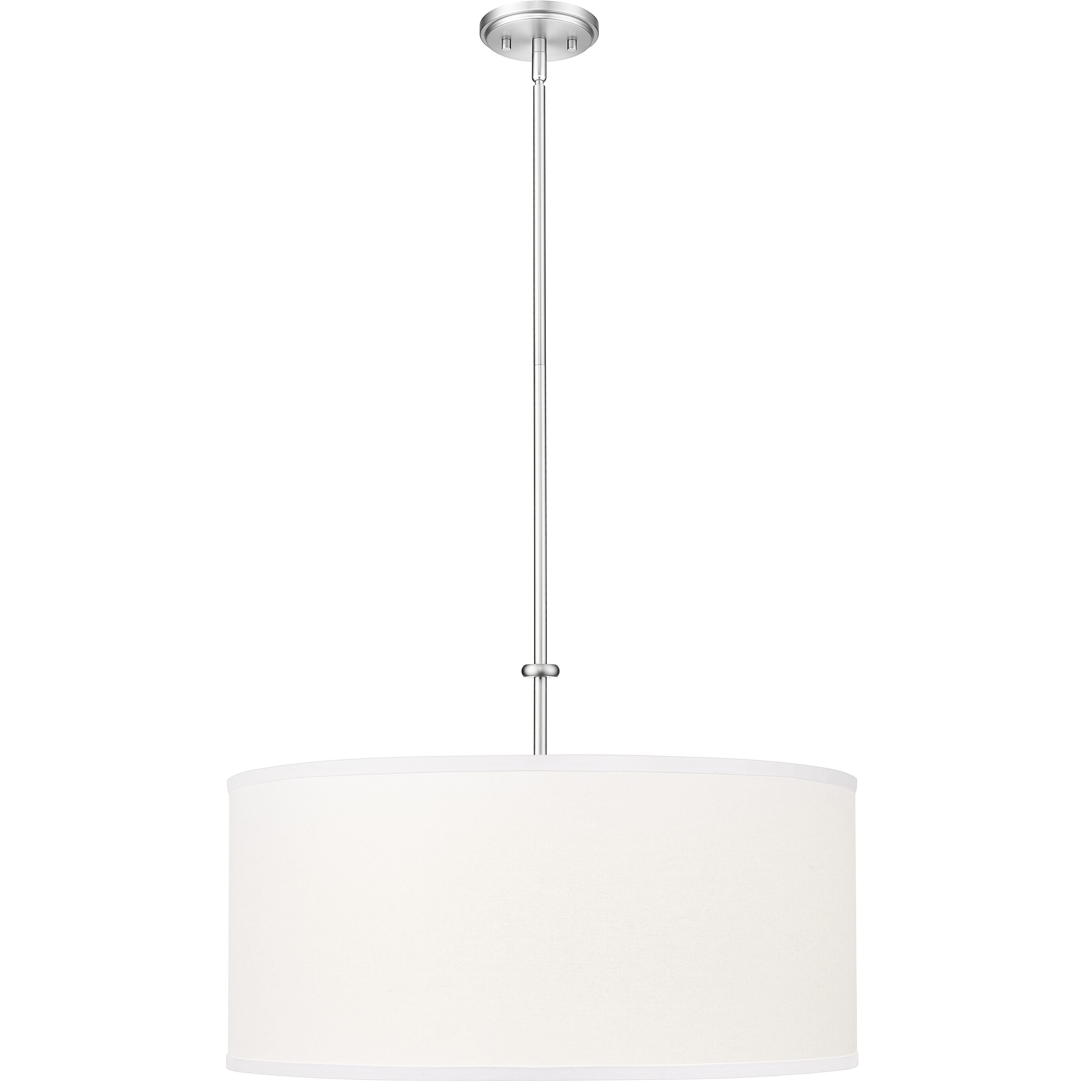 Linden LED 24 inch Brushed Nickel Pendant Ceiling Light