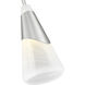 Aimie 1 Light 7 inch Brushed Nickel Pendant Ceiling Light