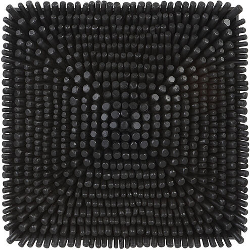 Portside Satin Black Wood Wall Panel