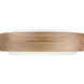 Richard June Aurelle 2 Light 13 inch Natural Honey Flush Mount Ceiling Light