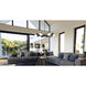 Realm Sphere 8 Light 44 inch Matte Black Chandelier Ceiling Light