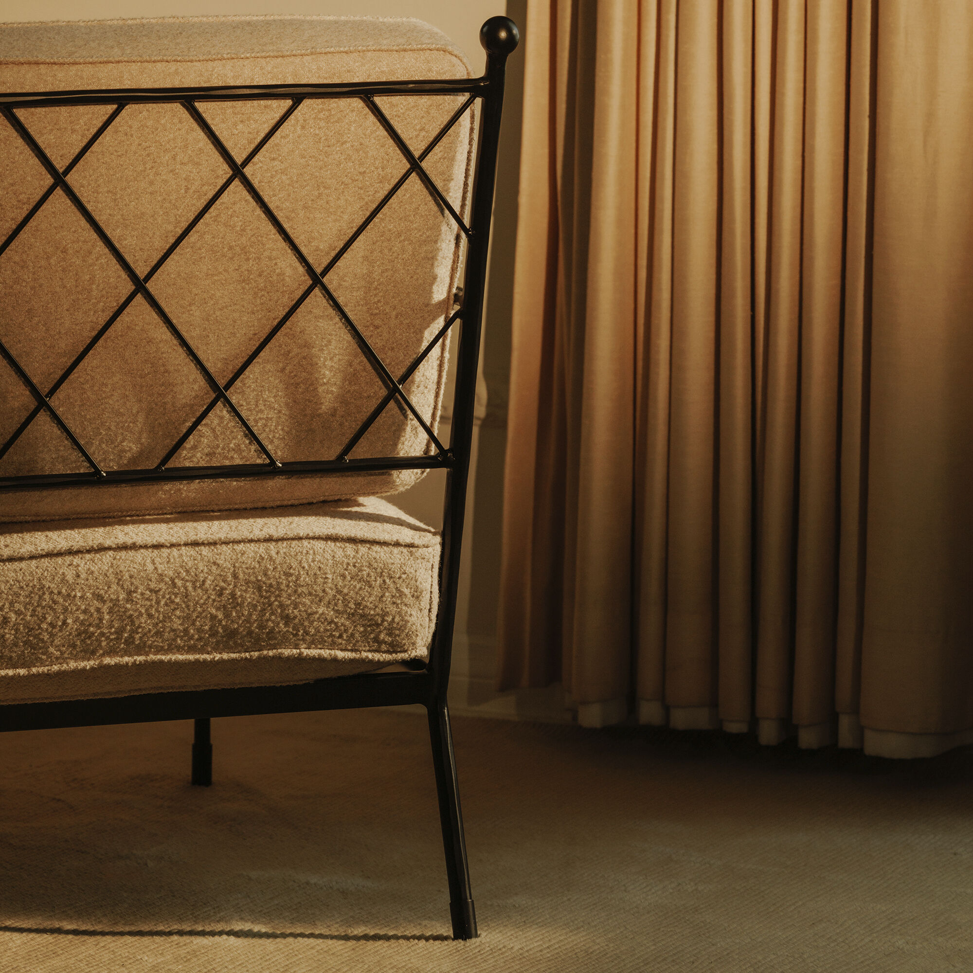 Vecchia Beige Accent Chair