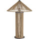 Belize 28 inch 60.00 watt Natural Lamp Portable Light