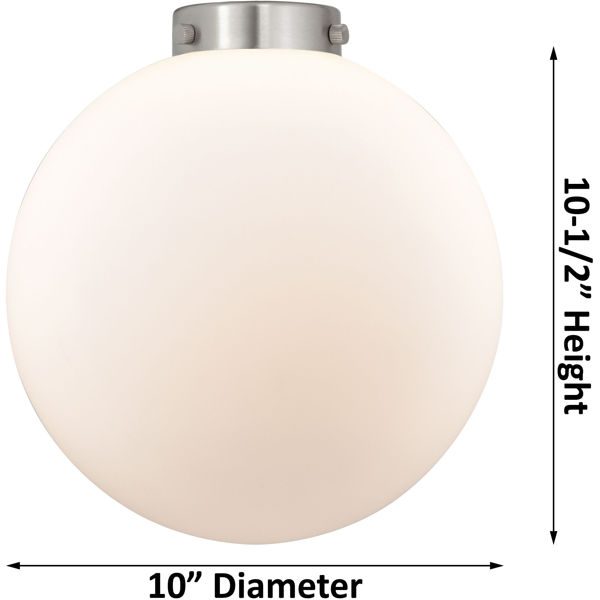 Franklin Restoration Beacon LED 10 inch Brushed Brass Mini Pendant Ceiling Light in Matte White, Franklin Restoration