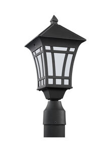 Herrington 1 Light 16.5 inch Black Outdoor Post Lantern