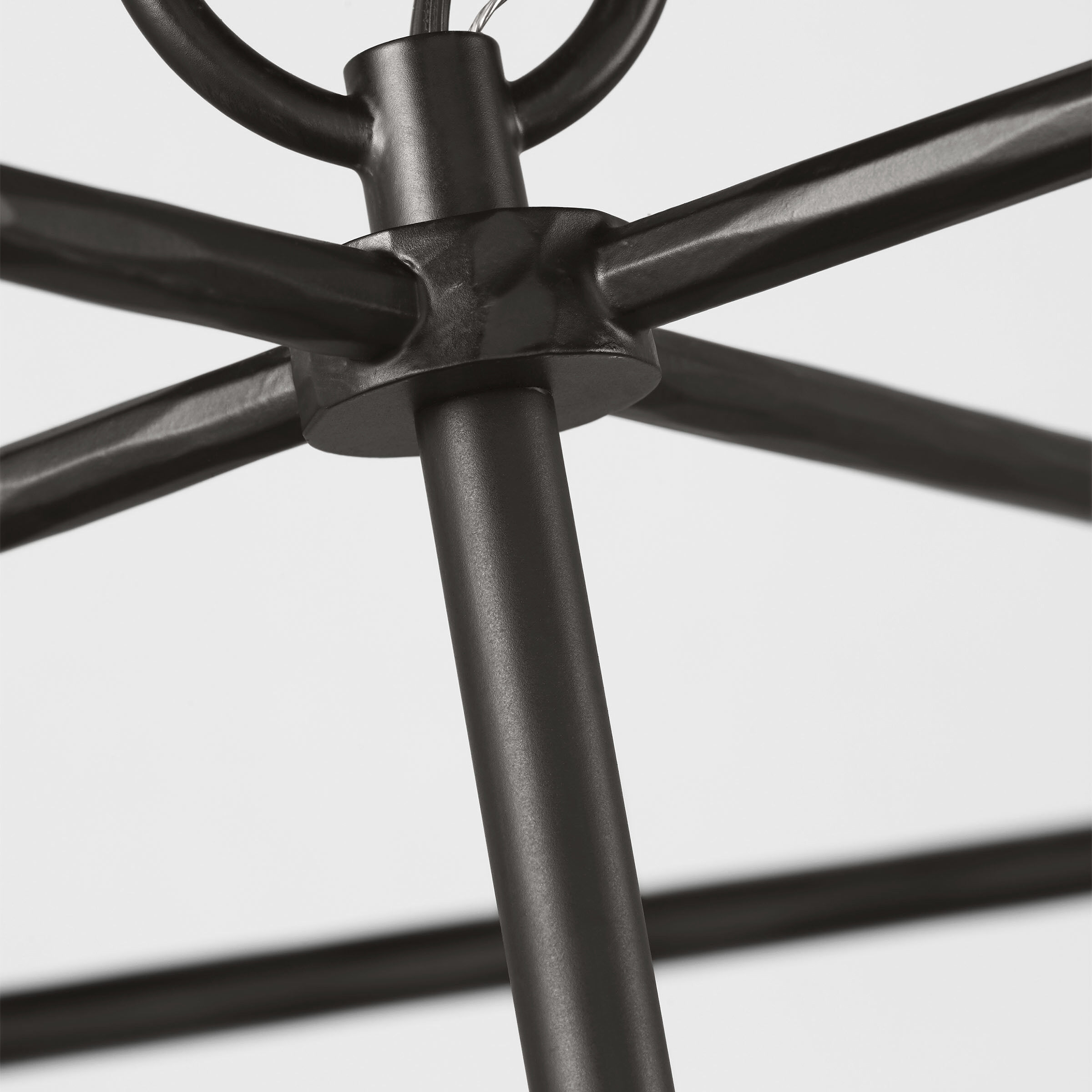 ED Ellen DeGeneres Viota 4 Light 25 inch Aged Iron Pendant Ceiling Light