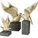 Winged Bird 14.5 X 11.5 inch Sculpture, Set of 3