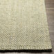 Jute Woven 108 X 72 inch Medium Gray/Tan Handmade Rug in 6 x 9, Rectangle
