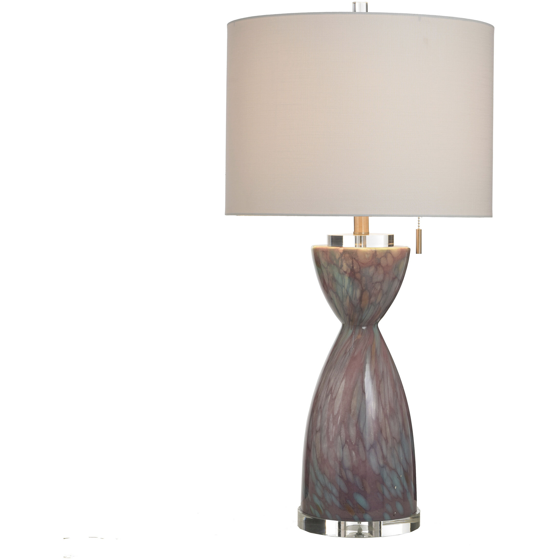 Bilzen 33.25 inch 100 watt Bilzen and White Table Lamp Portable Light