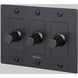 3G 100-120 Black Dimmer Switch, LED