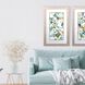 Abstract Collection Blue Framed Art