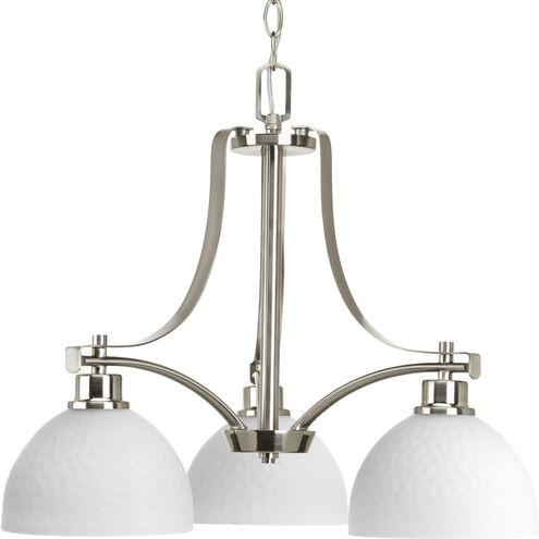 Legend 3 Light 22 inch Brushed Nickel Chandelier Ceiling Light