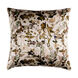 Naida 22 X 22 inch White and Tan Throw Pillow