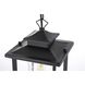 Sepviva 1 Light 7 inch Black Outdoor Pendant