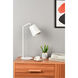 Leroy 20 inch 40.00 watt White Table Lamp Portable Light
