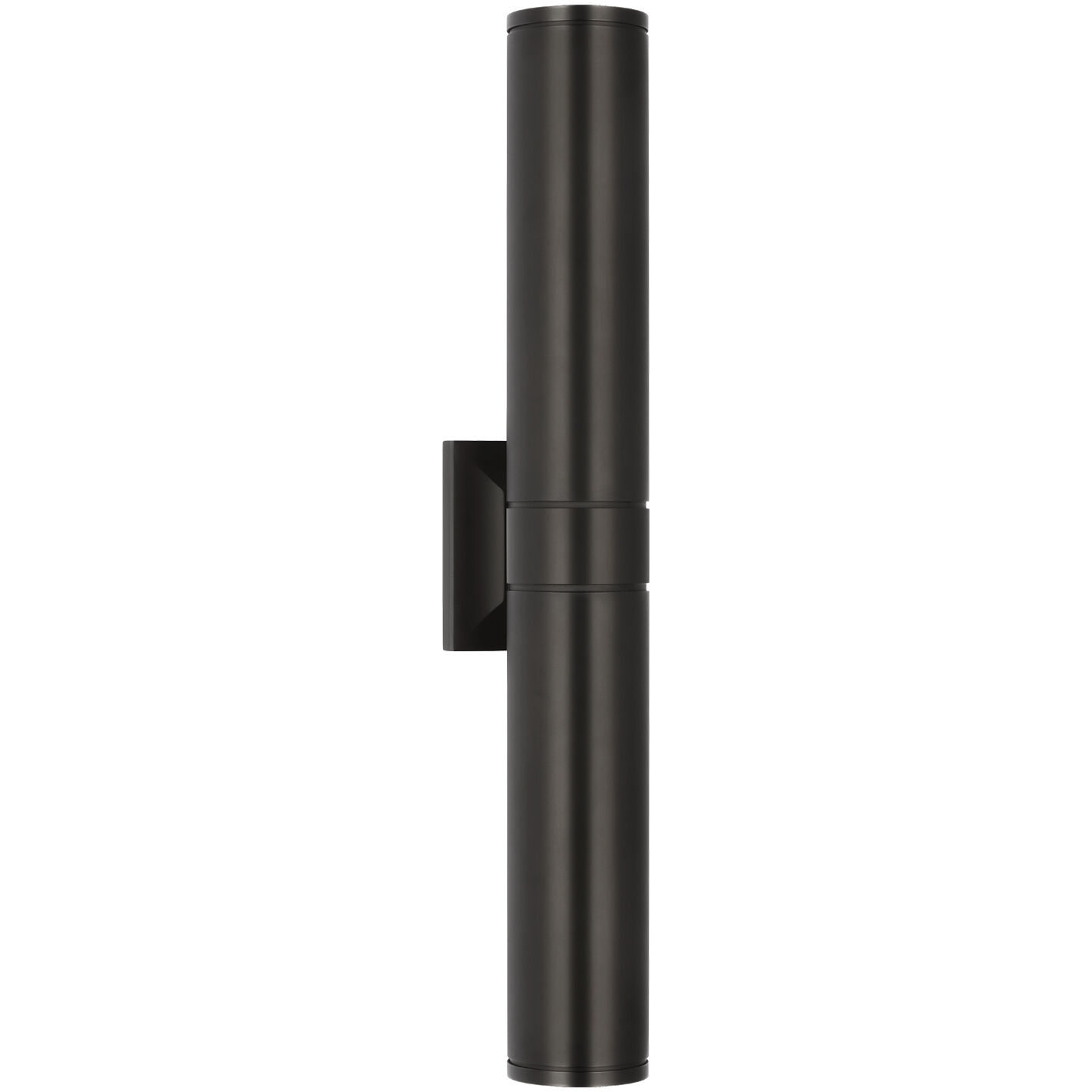 Chapman & Myers Provo LED 4.5 inch Matte Black Canister Wall Light