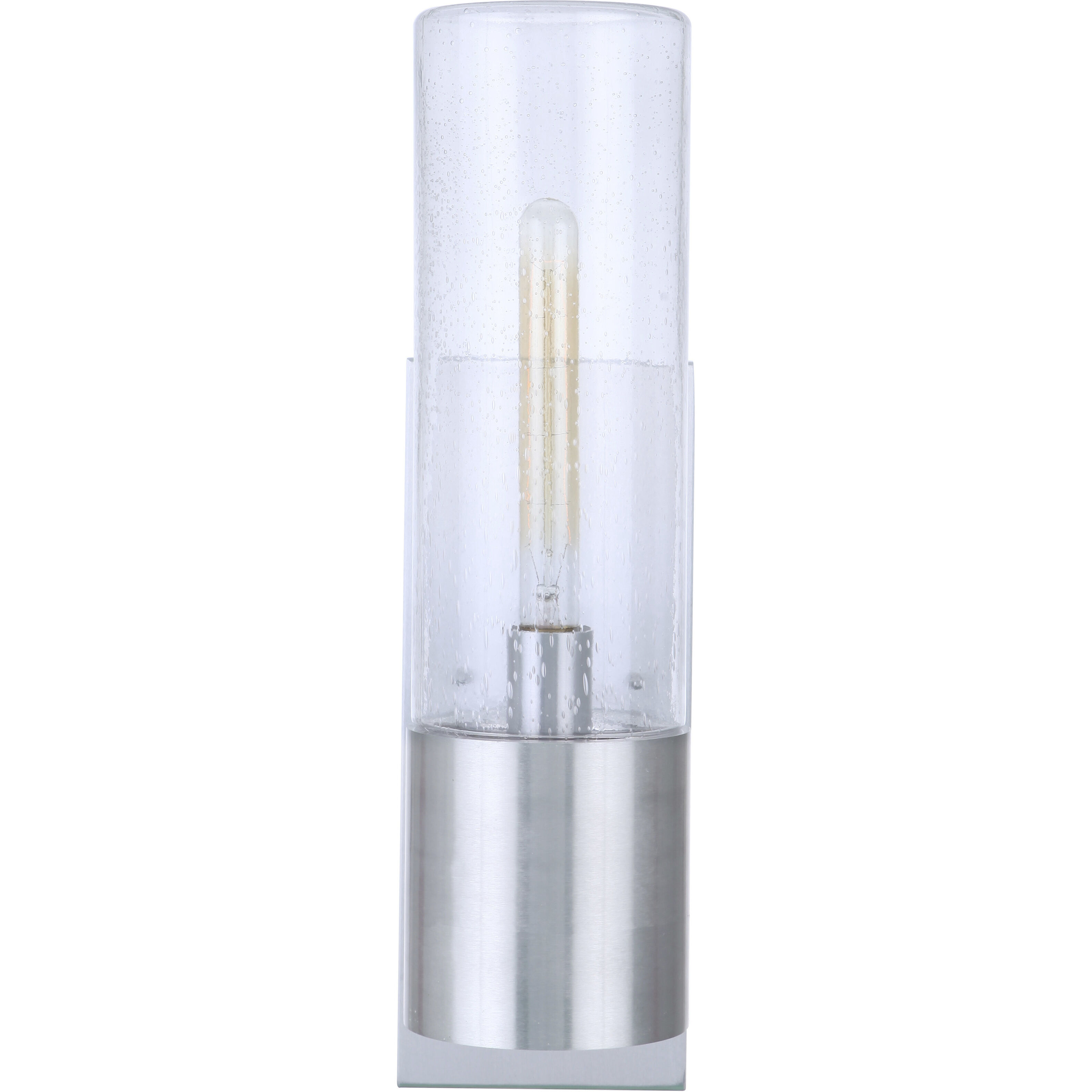 Sabre Outdoor Wall Mount in Satin Aluminum