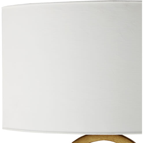 Bolebrook 1 Light 17 inch Gesso White/Contemporary Gold Leaf Wall Sconce Wall Light