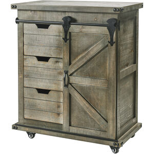 Presley Driftwood Grey Cabinet