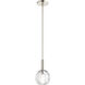 Whitfield 1 Light 7 inch Polished Nickel Pendant Ceiling Light