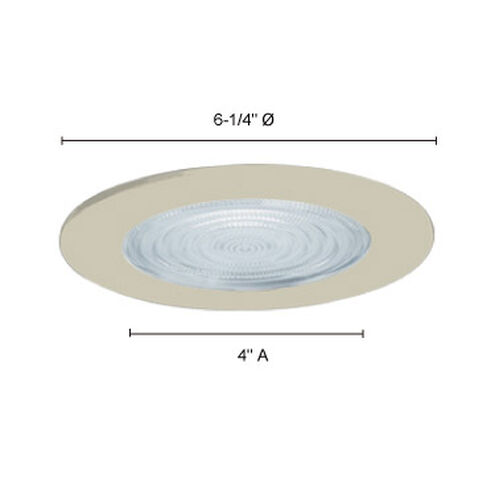 Jesco TM5507ST Signature Satin Chrome Recessed Lighting Trim