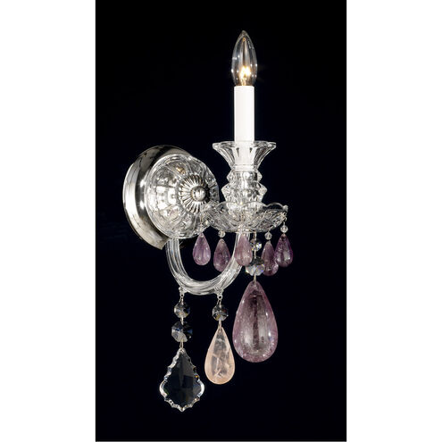 Hamilton Rock Crystal 1 Light 7.50 inch Wall Sconce