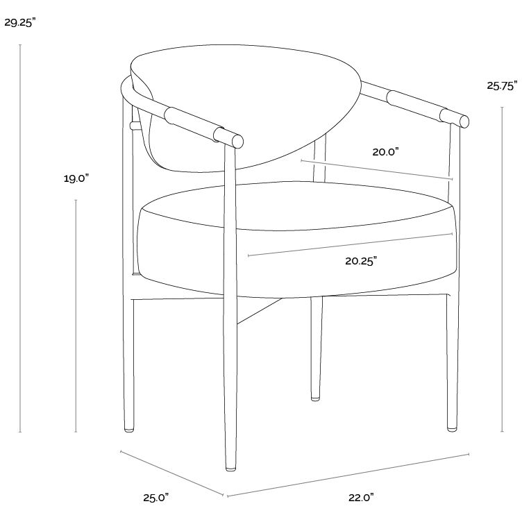 Heloise Ivanhoe Pine Dining Armchair