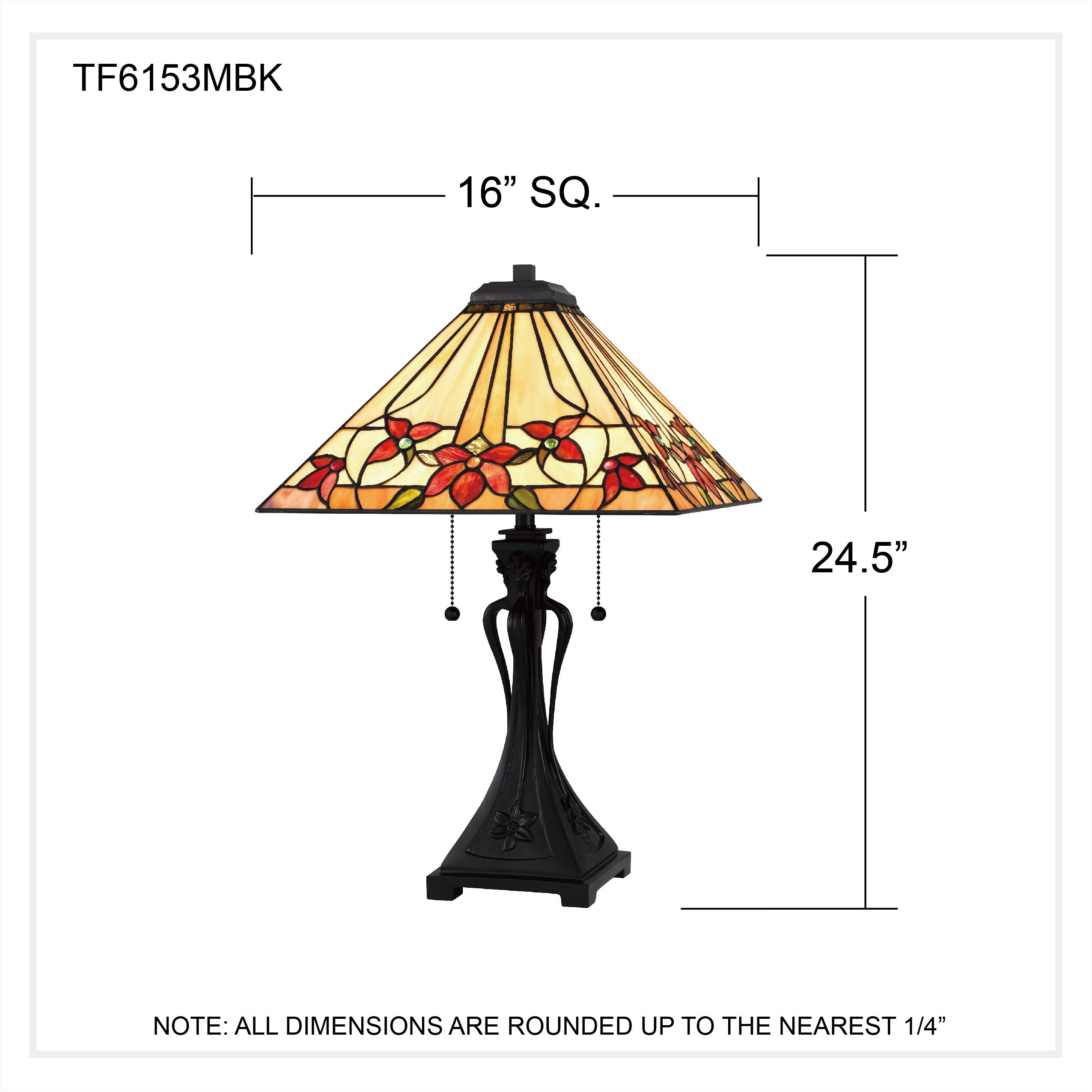 Yosemite 24.5 inch 75.00 watt Matte Black Table Lamp Portable Light