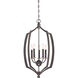 Middletown 5 Light 17 inch Downton Bronze/Gold Pendant Ceiling Light
