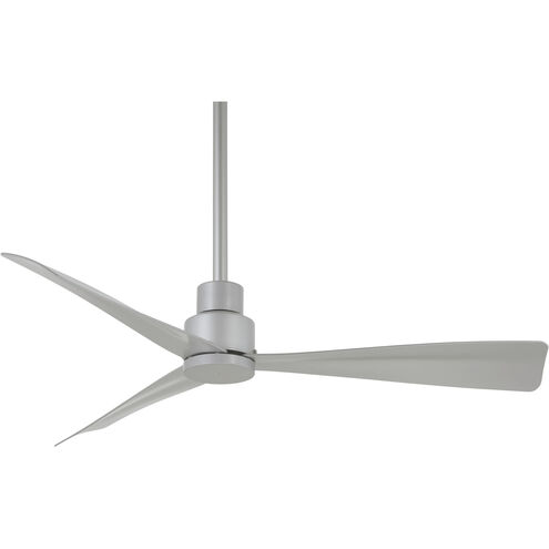 Simple 44 inch Silver Outdoor Ceiling Fan