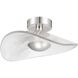 Novella LED 18 inch Polished Nickel Convertible Pendant Ceiling Light