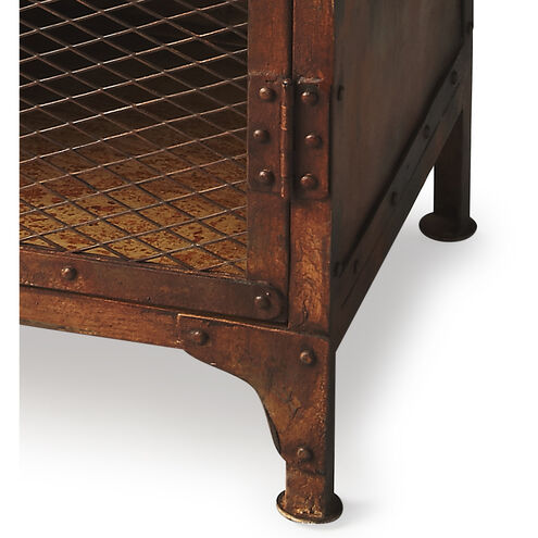 Industrial Chic Lucas Industrial Chic Metalworks Chairside Chest